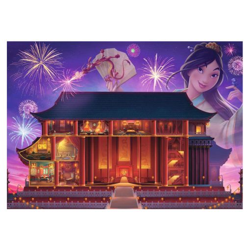 Ravensburger Puzzle 1000 db - Disney kastély Mulan