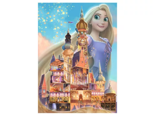 Ravensburger Puzzle 1000 db - Disney kastély Aranyhaj