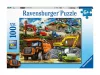 Ravensburger Puzzle 100 db - Jármûvek az építkezésen