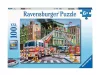 Ravensburger Puzzle 100 db - Tûzoltóautó