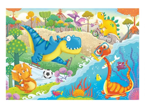 Ravensburger Puzzle 2x12 db - Kedvenc dínók