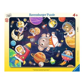 Ravensburger Puzzle 40 db - Állati ûrhajósok!