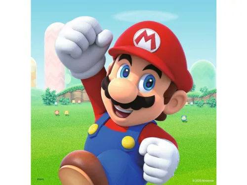 Ravensburger Puzzle 3x49 db - Super Mario