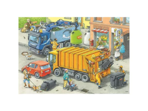 Ravensburger Puzzle 2x24 db - szemétgyûjtés