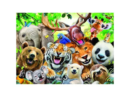 Ravensburger Puzzle 300 db - Mosolyogj!