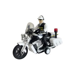 1/16 rendõrmotor, zenél, világít