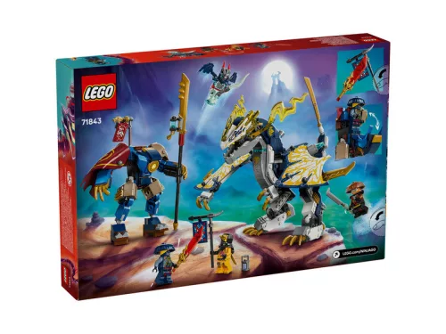 LEGO Ninjago 71843 Rouge sárkánylovas robotja