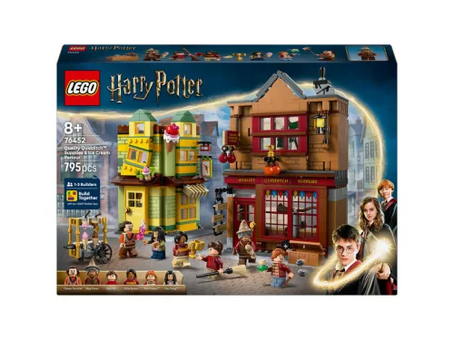 LEGO Harry Potter  76452 Kviddics a javából sportszaküzlet és a fagylaltszalon