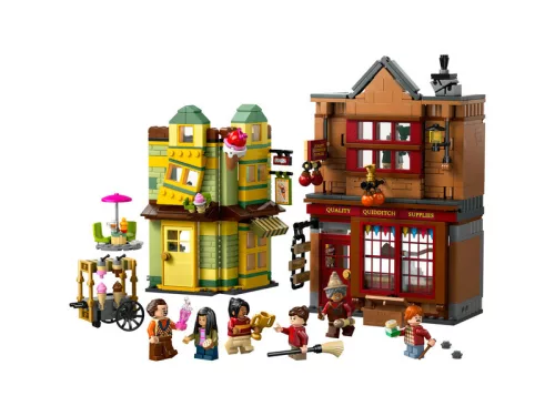 LEGO Harry Potter  76452 Kviddics a javából sportszaküzlet és a fagylaltszalon