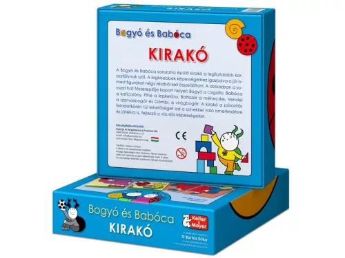 Bogyó és Babóca Kirakó 2 x 4 darabos puzzle
