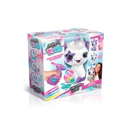   Airbrush plush, színezhetõ állatok, sötétben világító unikornis