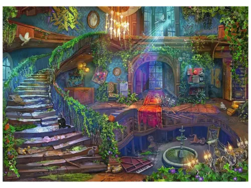 Puzzle 1000 db - Elhagyott szálloda