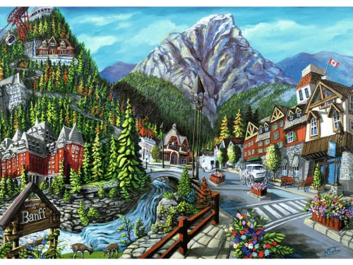 Ravensburger Puzzle 1000 db - Banff