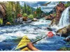 Ravensburger Puzzle 1000 db - White water kajakozás