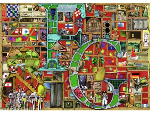 Ravensburger Puzzle 1000 db - Csodálatos ABC