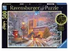 Ravensburger Puzzle 500 db - Ragyogó karácsony