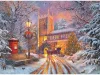 Ravensburger Puzzle 500 db - Ragyogó karácsony