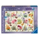 Puzzle 1000 db - Kerti virágok