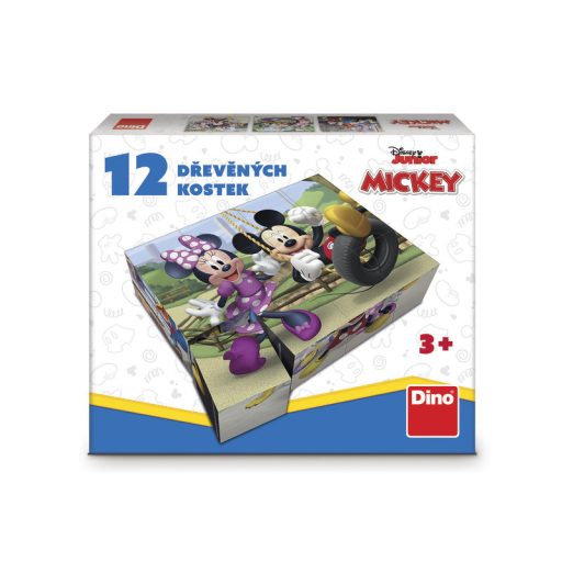Fa mesekocka 12 db - Mickey és Minnie