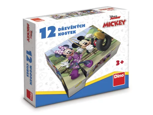 Fa mesekocka 12 db - Mickey és Minnie