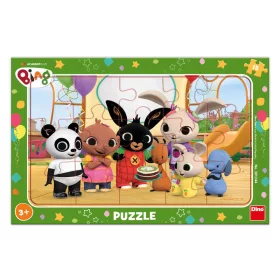 Puzzle 15 db - Bing a játszótéren