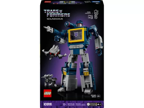 LEGO Icons 10358 Transformers: Fülelõ