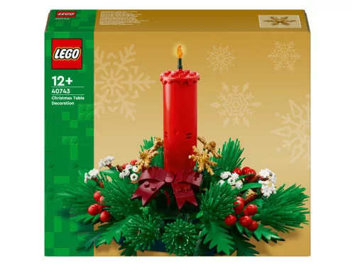 LEGO ICONS 40743 Karácsonyi aszatali dekoráció