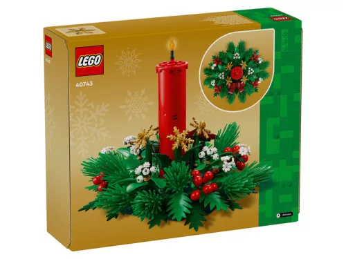 LEGO ICONS 40743 Karácsonyi aszatali dekoráció