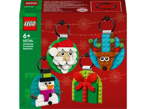 LEGO ICONS 40744 Karácsonyi díszválogatás