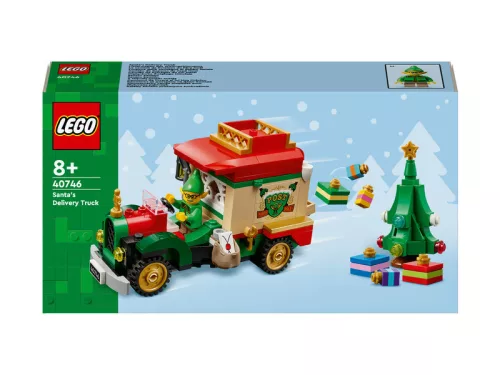 LEGO ICONS 40746 Mikulás postás autója