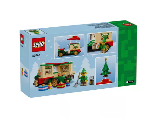 LEGO ICONS 40746 Mikulás postás autója