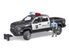 RAM 2500 Rendőrautó rendőrrel és tartozékokkal