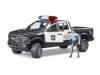 RAM 2500 Rendőrautó rendőrrel és tartozékokkal
