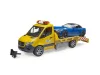 MB Sprinter autómentő L+S modullal és BRUDER Roadster