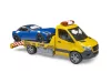 MB Sprinter autómentő L+S modullal és BRUDER Roadster