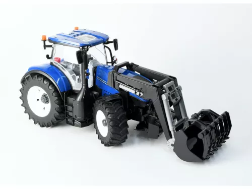 New Holland T7.315 traktor homlokrakodóval