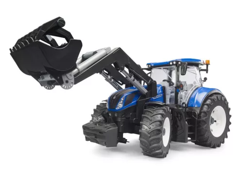 New Holland T7.315 traktor homlokrakodóval