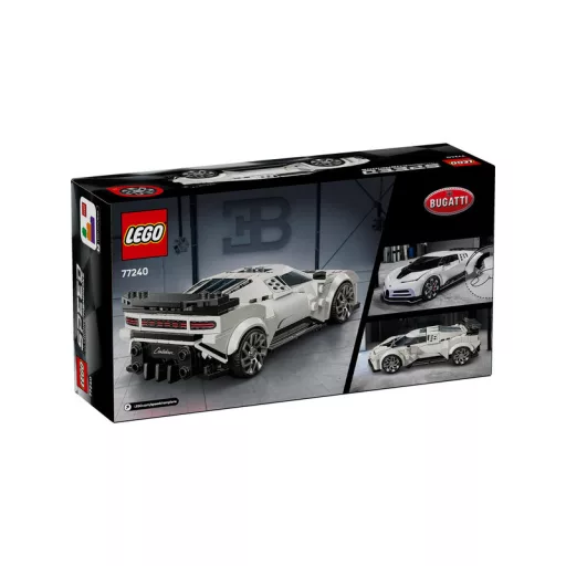 LEGO Speed Champions 77240 Bugatti Centodieci hiper sportautó