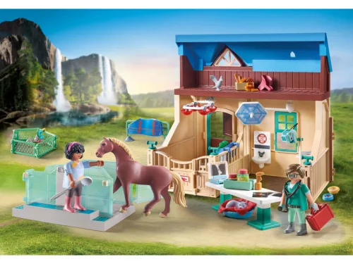 Playmobil Lovasterápia és állatorvosi rendelõ