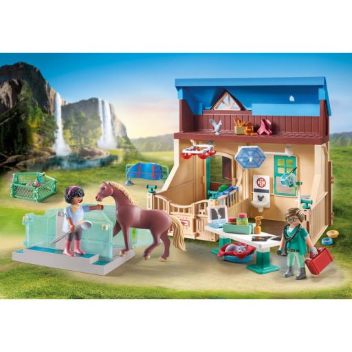 Playmobil Lovasterápia és állatorvosi rendelõ