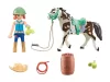 Playmobil Ellie & Sawdust western lovasgyakorlatok