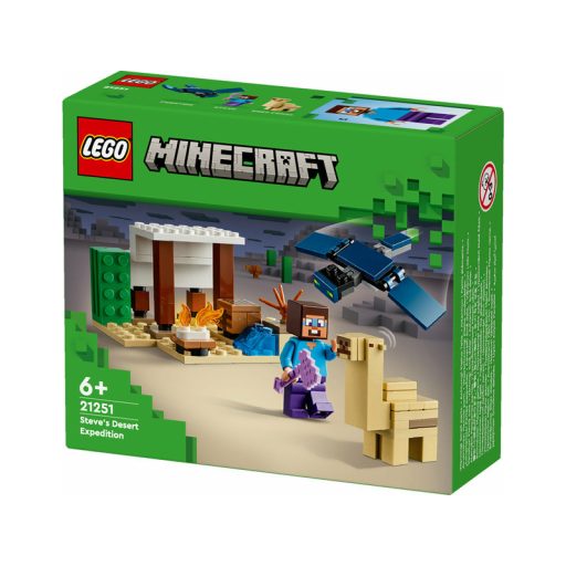 LEGO Minecraft 21251 Steve sivatagi expedíciója