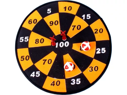Tépőzáras darts tábla - 36 cm