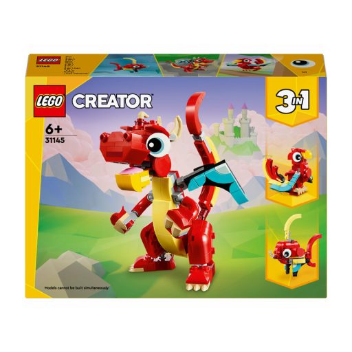 LEGO Creator 31145 Vörös sárkány