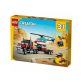 LEGO Creator 31146 Platós teherautó és helikopter