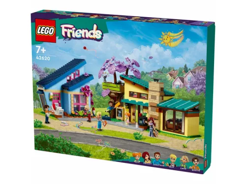 LEGO Friends 42620 Olly és Paisley családi házai