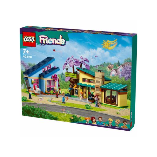 LEGO Friends 42620 Olly és Paisley családi házai