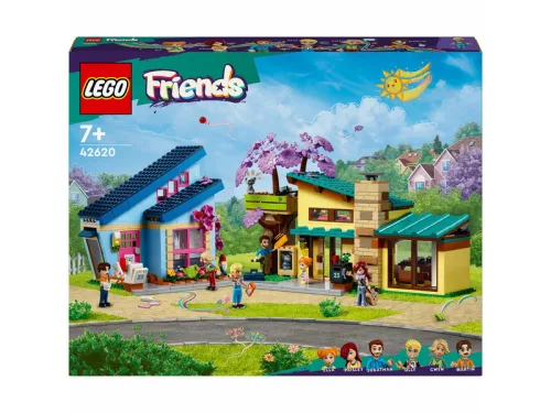 LEGO Friends 42620 Olly és Paisley családi házai