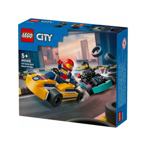 LEGO City Great Vehicles 60400 Gokartok és versenypilóták
