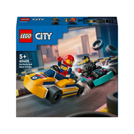 LEGO City Great Vehicles 60400 Gokartok és versenypilóták